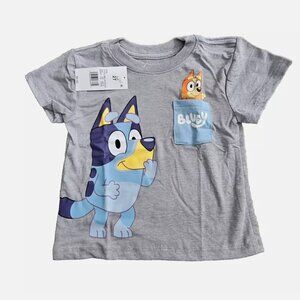 2T Bluey graphic t shirt